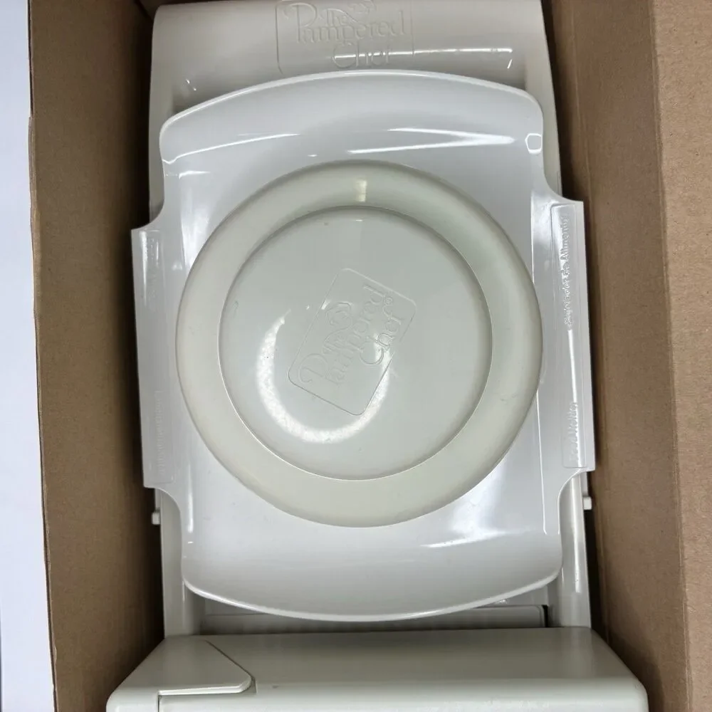 Pampered Chef Ultimate Mandoline Slicer Complete With All 4 Blades #1109 EUC